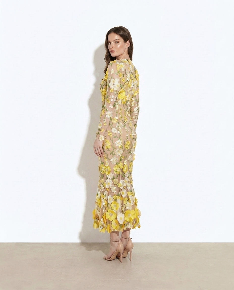 Eavan floral midi dress, colorway