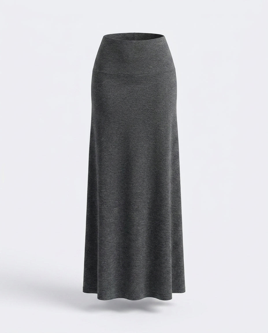 Daphne maxi skirt — 3D ghost mannequin product shot