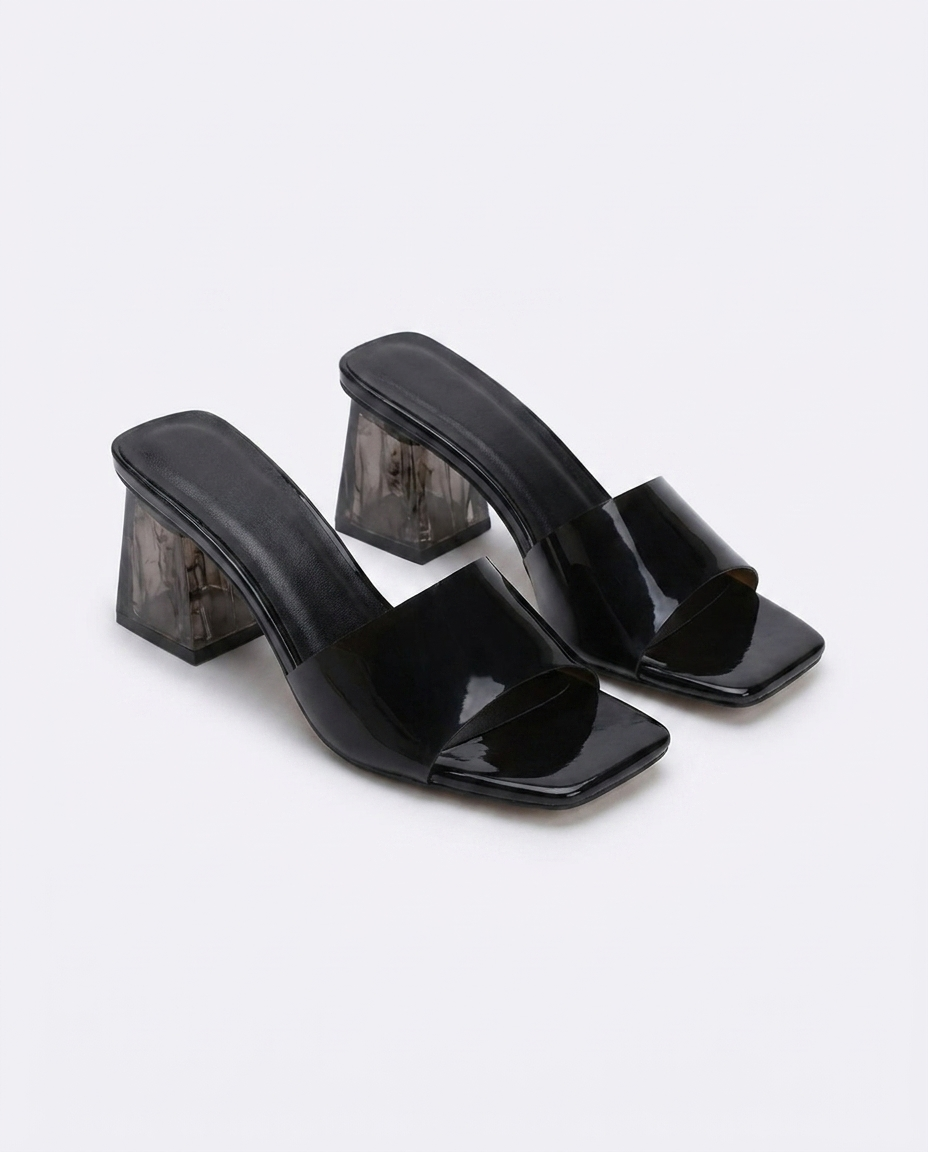 Eirene Open Toe Block Heel Sandals — still-life product shot