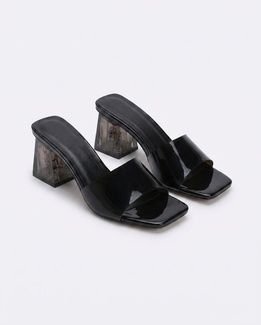 Eirene Open Toe Block Heel Sandals — still-life product shot