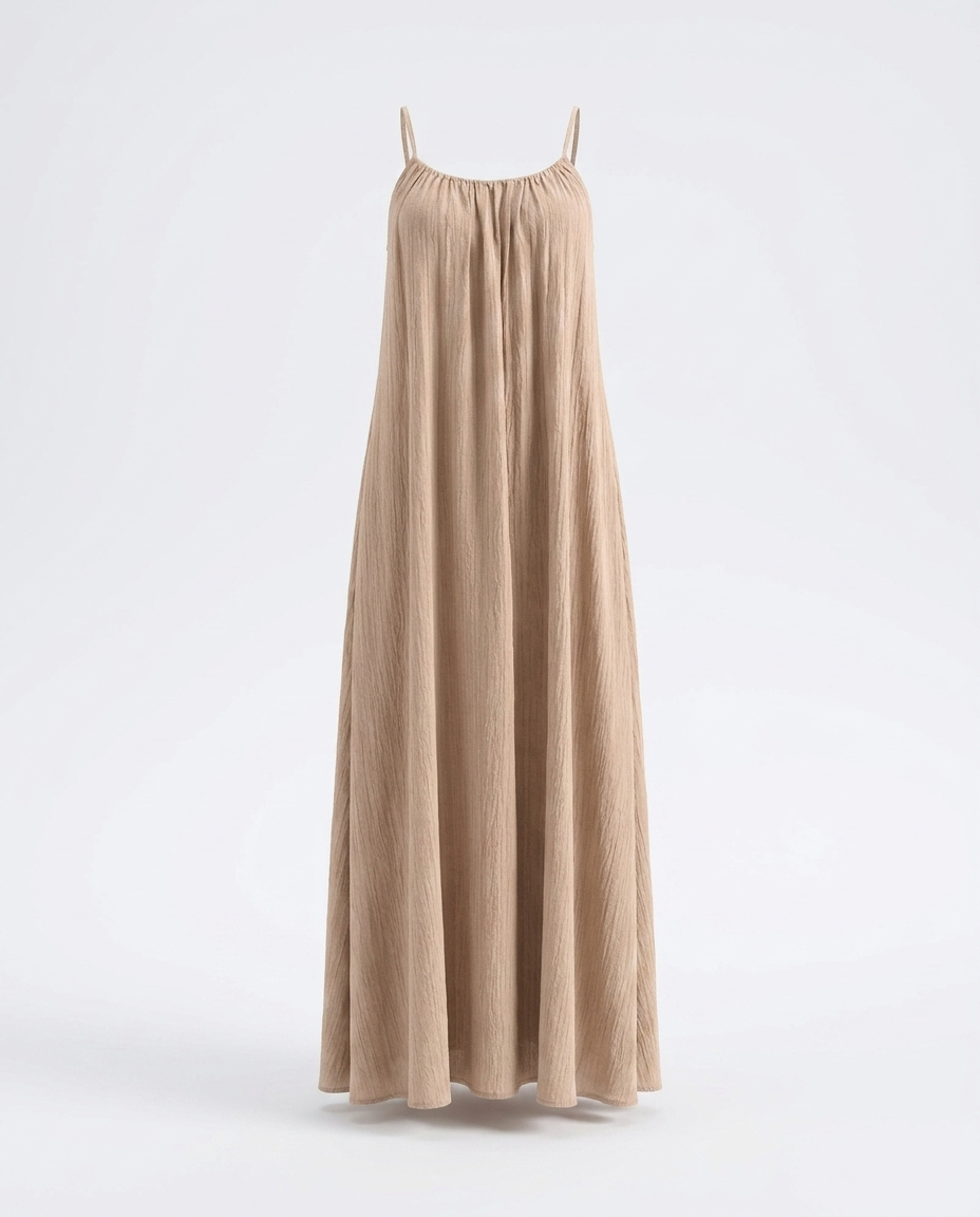 Helka spaghetti strap maxi dress — ghost mannequin