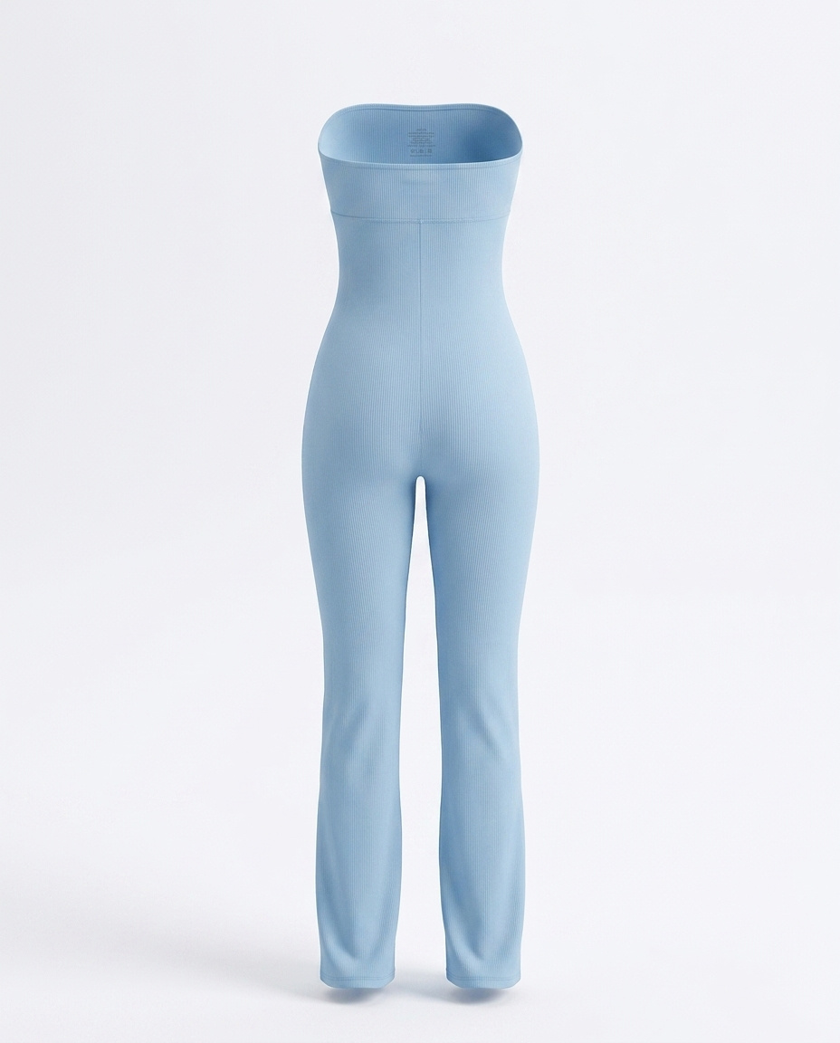 Larisa sleeveless straight active jumpsuit mannequin